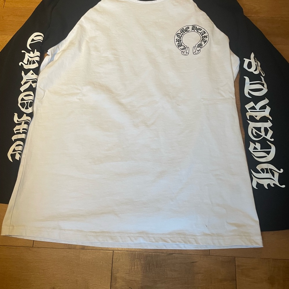 Chrome Hearts Black and White long sleeve